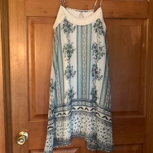 Patterned western dress